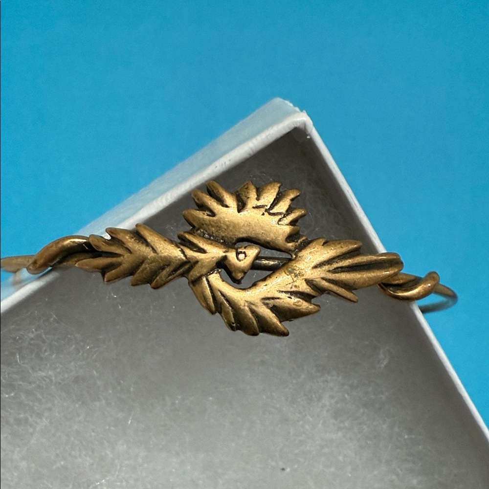 Alex and Ani Phoenix Expandable Bangle Bracelet in Rafaelian Gold